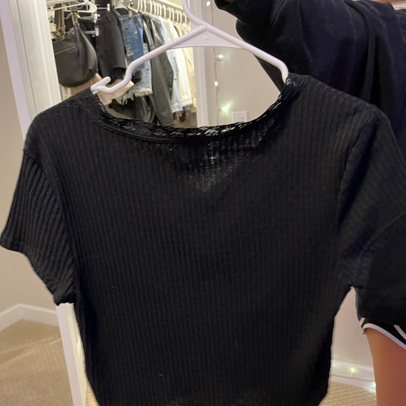 Topshop Lacey Baby Tee - Picture 5 of 5